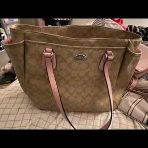 Coach diaper bag